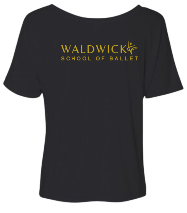 Alternative view of Waldwick Logo Flowy T-shirt