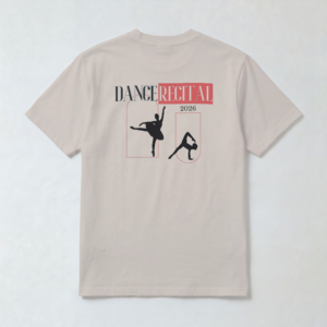 Alternative view of 2026 Recital Cream T-shirt