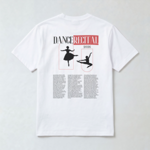 2026 Recital Dancers White T-shirt