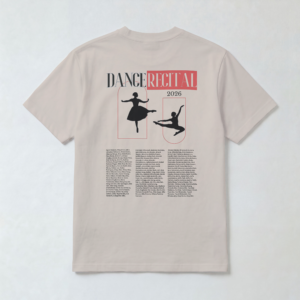 2026 Recital Dancers Cream T-shirt