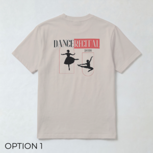 2026 Recital Cream T-shirt